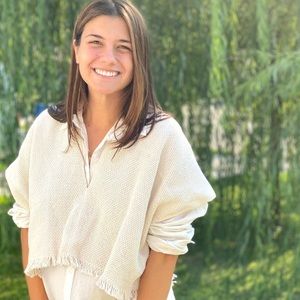 Kd weave halftan top